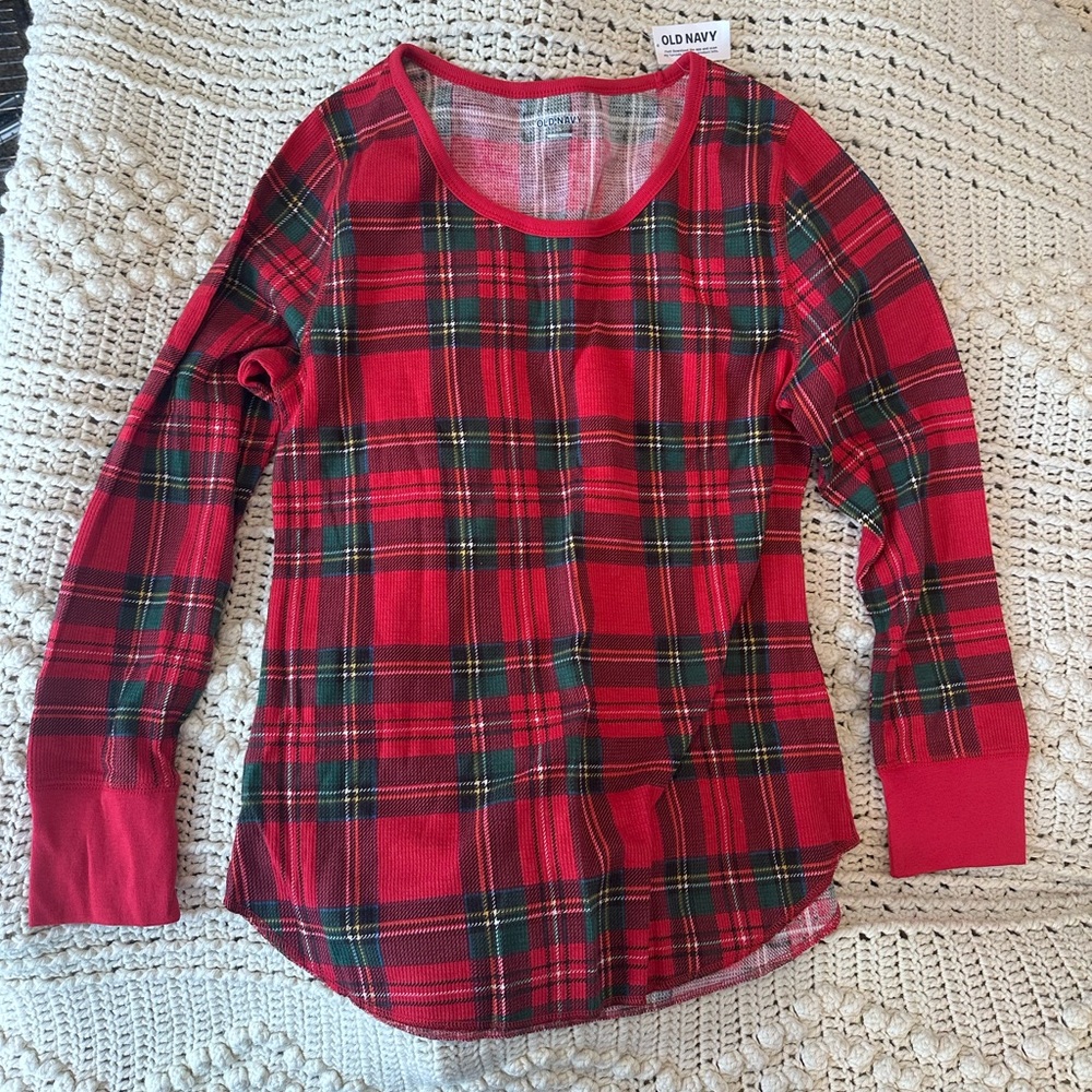 Old Navy Holiday Pajama Top